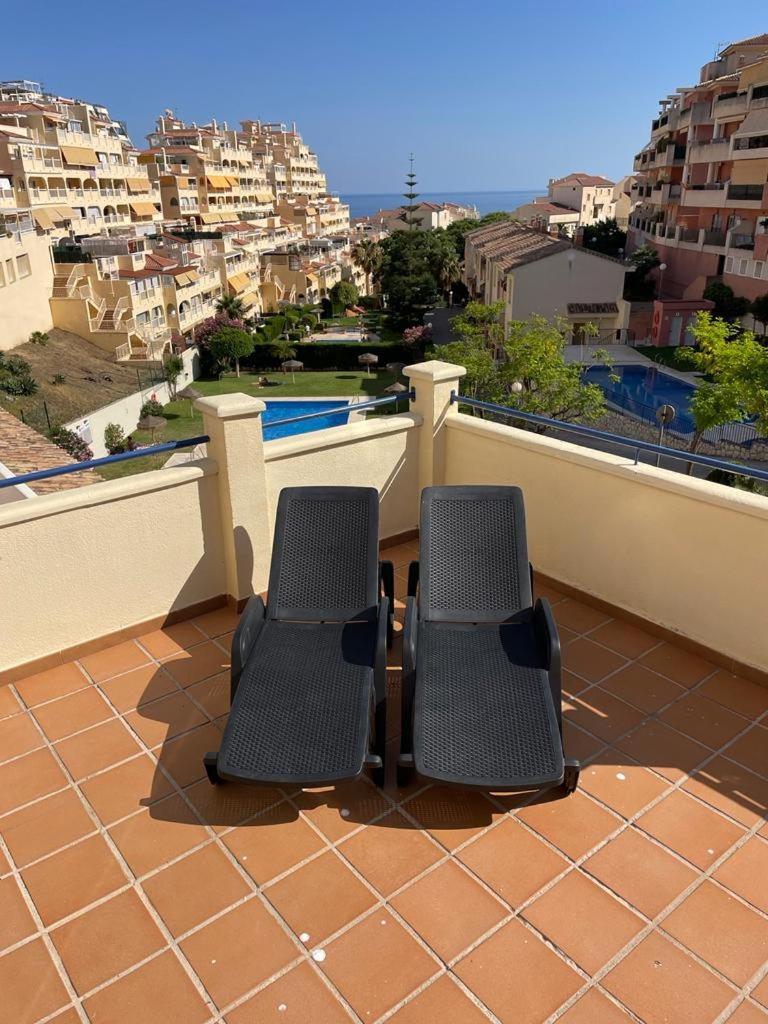 Ferienwohnung Encantador Piso Con Terraza Y Piscina Benalmádena Exterior foto